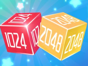 2048 Cube Puzzle Game - 3D Number Match
