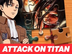 Attack on Titan Puzzle Jigsaw Online Puzzle Game