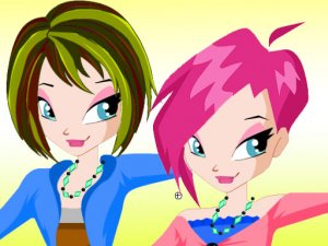 Winx Tecna Dressup Game Dress-Up Game