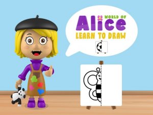 World of Alice Learn to Draw Online Game Drawing Game