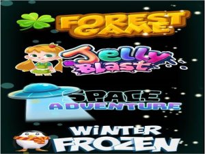 Pack Candy 4 Games Online Puzzle Game