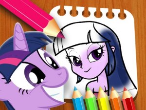 Equestria Girls Coloring Book Online Game - Coloring Game