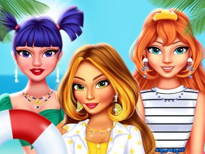 BFFs Summer Aesthetic Online Game Dress Up Game