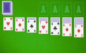 Klondike Solitaire Big Cards Online Puzzle Game