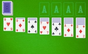 Klondike Solitaire Large Cards