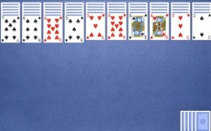 Timed Spider Solitaire Puzzle