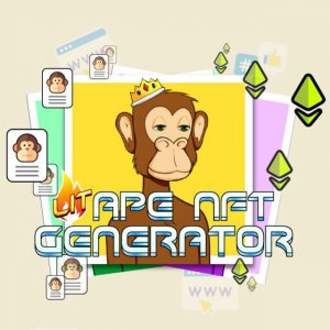 Lit Ape NFT Generator Online Clicker Game