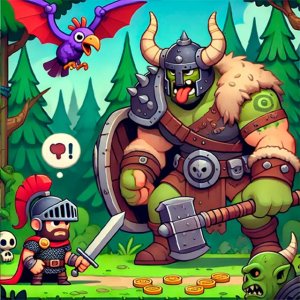 Dragon Hunter Adventure Game - Action Puzzle Game